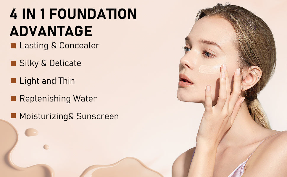 4-in-1 Bionic Temperature Change Liquid Foundation