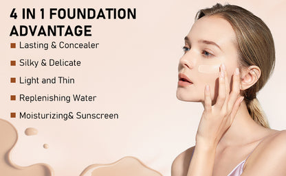 4-in-1 Bionic Temperature Change Liquid Foundation